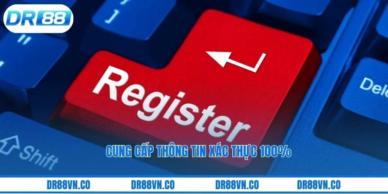 Cung cấp thông tin xác thực 100%