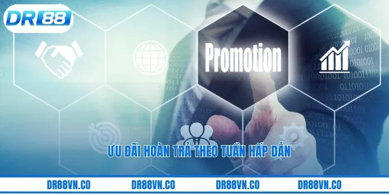 Ưu đãi hoàn trả theo tuần hấp dẫn